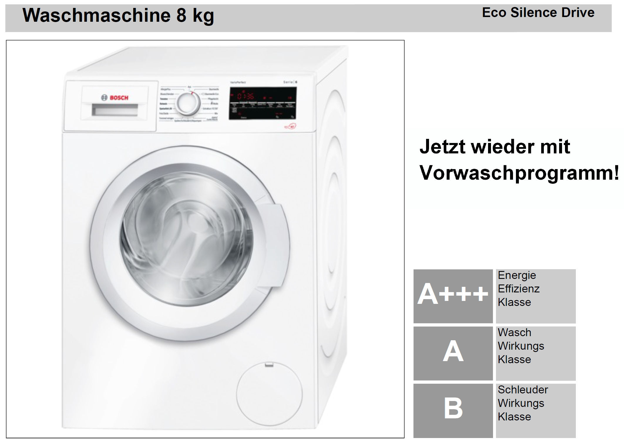 Bosch Waschmaschine 8kg – Plan & Work Elektrotechnik GmbH Bosch Waschmaschine 8kg – Plan & Work Elektrotechnik GmbH